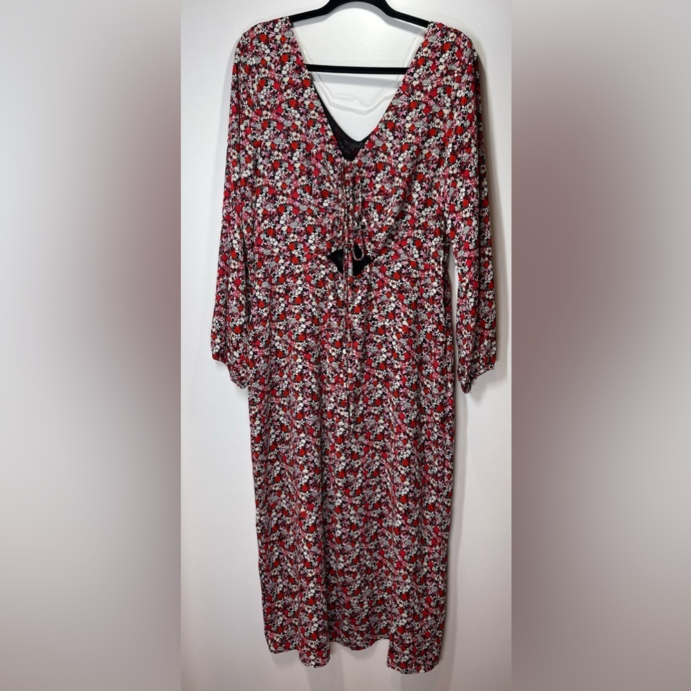 NWT Sanctuary Floral Print Chiffon Dress Halter Neck Size 10‎
